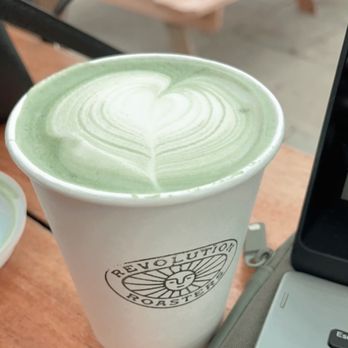 Revolution Roasters - Matcha latte - Coffee & Tea Near Me - Oceanside, California Revolution Roasters - Matcha latte - Coffee & Tea Near Me - Oceanside, California