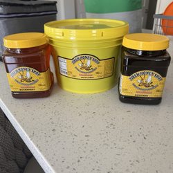 Jireh Honey Shop - Buckwheat, Wildflower and avocado honey.
