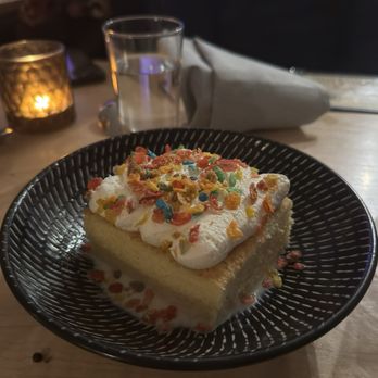 May Day - Tres leches - New American Near Me - Burlington, Vermont