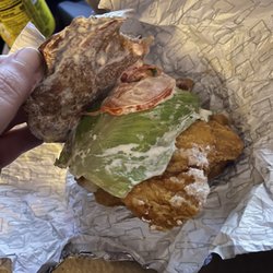 Wendy's - No bacon or cheese on this Asiago Ranch Chicken Club
