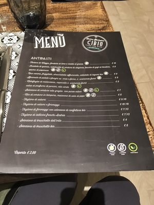 Menu photo 2 CIBIO Barletta, BT
