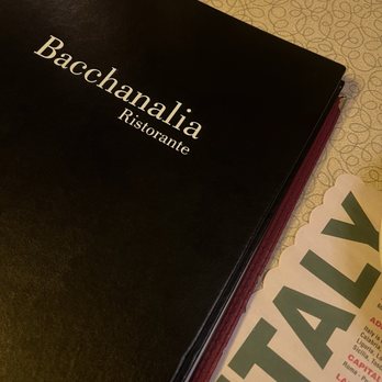 Bacchanalia Ristorante - Menu - Italian Near Me - Chicago, Illinois