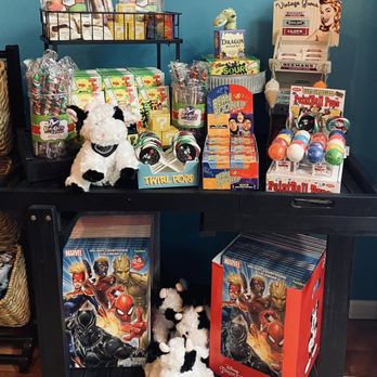 The Scoop Oswego - a shelf full of toys - Ice Cream & Frozen Yogurt Near Me - Oswego, Illinois The Scoop Oswego - a shelf full of toys - Ice Cream & Frozen Yogurt Near Me - Oswego, Illinois