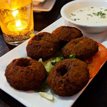 Mora Grill - Felafel, Syrian-style presentation - Syrian Near Me - Pompano Beach, Florida