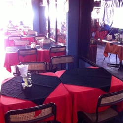 La Playa - Dentro del restaurante