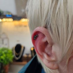 Just Your Ears - Piercing & Permanent Jewelry - Flat Back Earrings in Titanium, the #1 Material for Sensitive Ears. No Poke, Earring Backs!