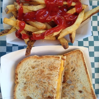Harlem Shake - Regular grilled cheese & ketchup soaked fries! - American Near Me - New York, New York Harlem Shake - Regular grilled cheese & ketchup soaked fries! - American Near Me - New York, New York
