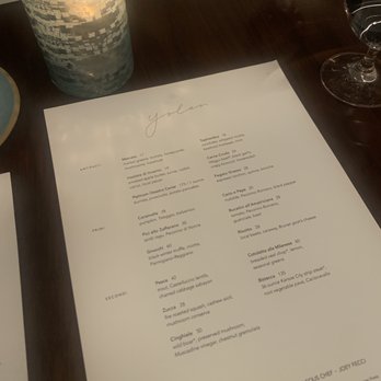 Yolan - Menu - Italian Near Me - Nashville, Tennessee Yolan - Menu - Italian Near Me - Nashville, Tennessee