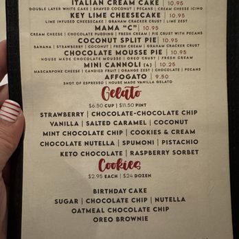 Ciro's Italian Grill - Dessert Menu - Italian Near Me - Houston, Texas Ciro's Italian Grill - Dessert Menu - Italian Near Me - Houston, Texas