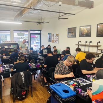 Kingslayer Games - We host weekly organized play events, tables are also available for free play all day! - Hobby Shops Near Me - Oceanside, California