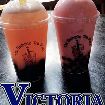The Bubble Tea Place - Mekong tea and cotton candy milk tea. Neither were very good. - Bubble Tea Near Me - Victoria, British Columbia