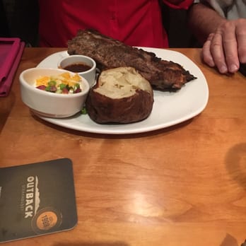 Outback Steakhouse - The ribs dinner. - Steakhouses Near Me - Kendall, Florida