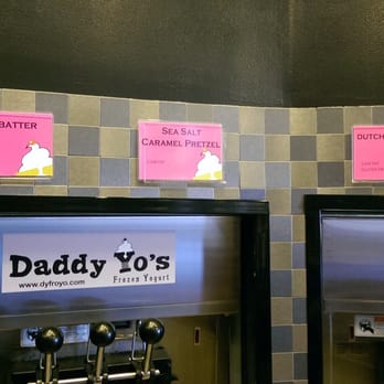 Daddy Yo's Frozen Yogurt - Flavors. - Desserts Near Me - Greenfield, Wisconsin Daddy Yo's Frozen Yogurt - Flavors. - Desserts Near Me - Greenfield, Wisconsin