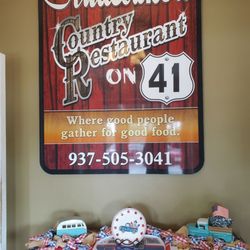 Studebaker's Country Restaurant on 41 - When you first walk in.
