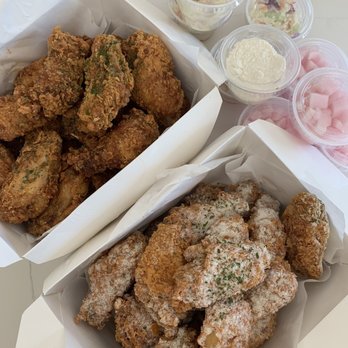 Vons Chicken - Regular Crispy Fried Chicken - Full Crispy Fried Chicken honey butter - full - Chicken Wings Near Me - Hayward, California