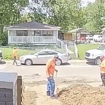 Gordon Plumbing, Inc - Their worker inspecting the damage he just caused - Plumbing Near Me - Indianapolis, Indiana