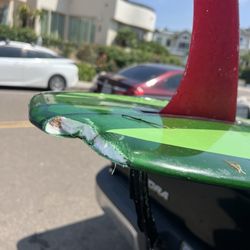 Simone took a bite out of my board!!