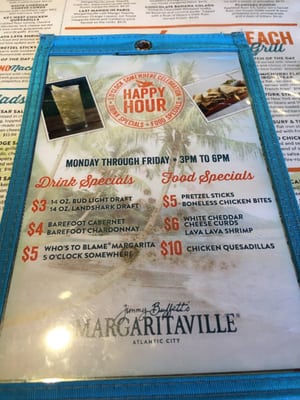 Menu photo 8 Margaritaville - Atlantic City Atlantic City, NJ Menu photo 8 Margaritaville - Atlantic City Atlantic City, NJ