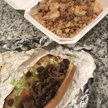 Bears Seafood - Steak poboy and rice - Seafood Near Me - Baker, Louisiana Bears Seafood - Steak poboy and rice - Seafood Near Me - Baker, Louisiana