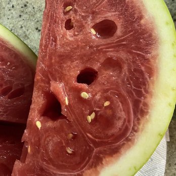 Costco - Frozen and thawed watermelon. They smell, they are slimy and are disgusting. - Wholesale Stores Near Me - Honolulu, Hawaii Costco - Frozen and thawed watermelon. They smell, they are slimy and are disgusting. - Wholesale Stores Near Me - Honolulu, Hawaii