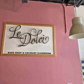 Le Dolci Culinary Classroom & Studio - Le Dolci sign inside - Cooking Classes Near Me - Toronto, Ontario