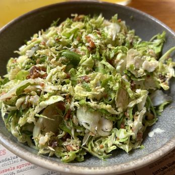 Cafe Ba-Ba-Reeba! - Brussels Sprouts Salad - Spanish Near Me - Chicago, Illinois Cafe Ba-Ba-Reeba! - Brussels Sprouts Salad - Spanish Near Me - Chicago, Illinois