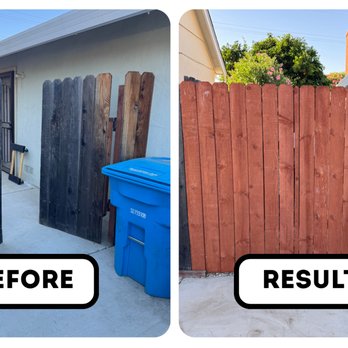 Easy Smart Repair - Fence section replacement with a new sturdy post install. Clean work! - Handyman Near Me - Roseville, California Easy Smart Repair - Fence section replacement with a new sturdy post install. Clean work! - Handyman Near Me - Roseville, California
