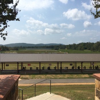 CMP Talladega Marksmanship Park - Awesome view from the club house over range one - Gun/Rifle Ranges Near Me - Talladega, Alabama