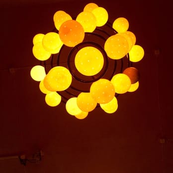 Ett Glass - Lysekrone med strutseegg - Gay Bars Near Me - Oslo, 03