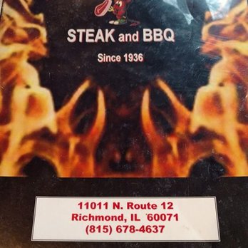Red’s Steak and BBQ - Red's menu. - Steakhouses Near Me - Richmond, Illinois Red’s Steak and BBQ - Red's menu. - Steakhouses Near Me - Richmond, Illinois