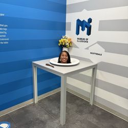 Museum of Illusions - This was one of my favorites especially being a foodie !