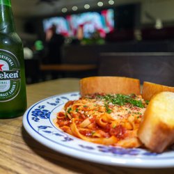 Bravo Pizza - Fettuccine marinara $17