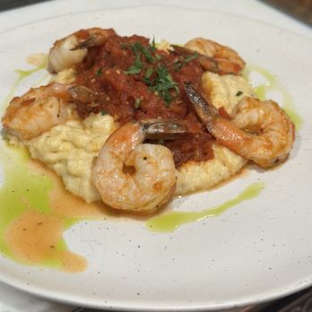 Mystic Mesa - Shrimp and grits yummy - New Mexican Cuisine Near Me - Santa Fe, New Mexico
