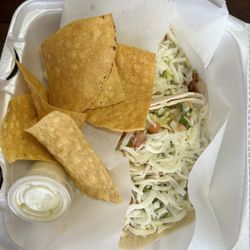 La Terraza Express Taqueria - Chorizo taco combo
