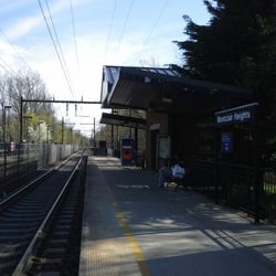 Montclair Heights - Montclair Heights train station across the street is Montclair State University