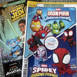 Free comic books for younger readers