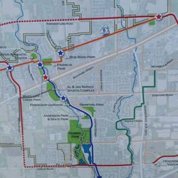 Vandalia Rail Trail - Great map to acclimate yourself.