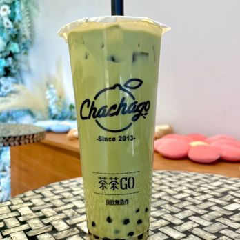 Chachago - C7 Uji Matcha Pearl - Bubble Tea Near Me - Fremont, California Chachago - C7 Uji Matcha Pearl - Bubble Tea Near Me - Fremont, California