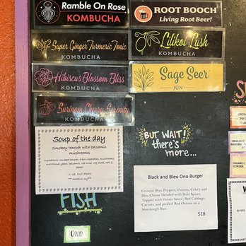 The Booch Bar - Varieties of kombucha. - Breakfast & Brunch Near Me - Hilo, Hawaii