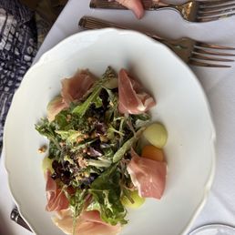 Cantaloupe Prosciutto Salad Cantaloupe Prosciutto Salad