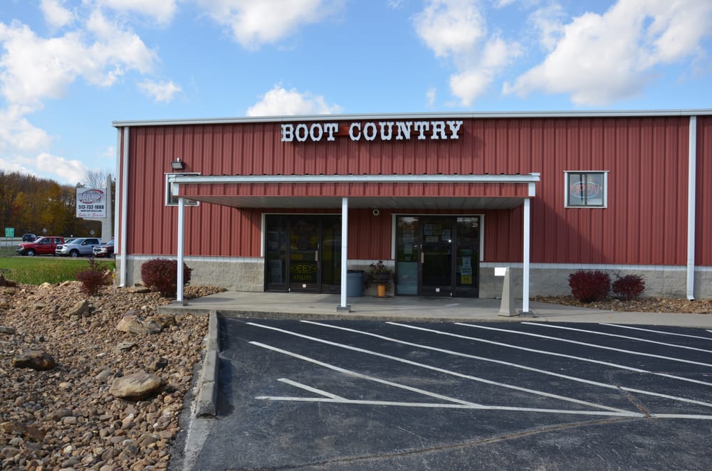 BOOT COUNTRY WORK COUNTRY Updated September 2024 1233 Old State Rt 74, Batavia, Ohio