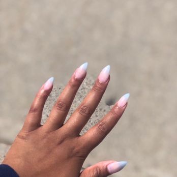 Star Nails - Almond shape - Nail Salons Near Me - Plano, Texas Star Nails - Almond shape - Nail Salons Near Me - Plano, Texas