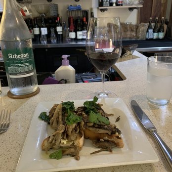 Cacio - Mushroom Bruschetta. You won't want to share! - Italian Near Me - Sacramento, California