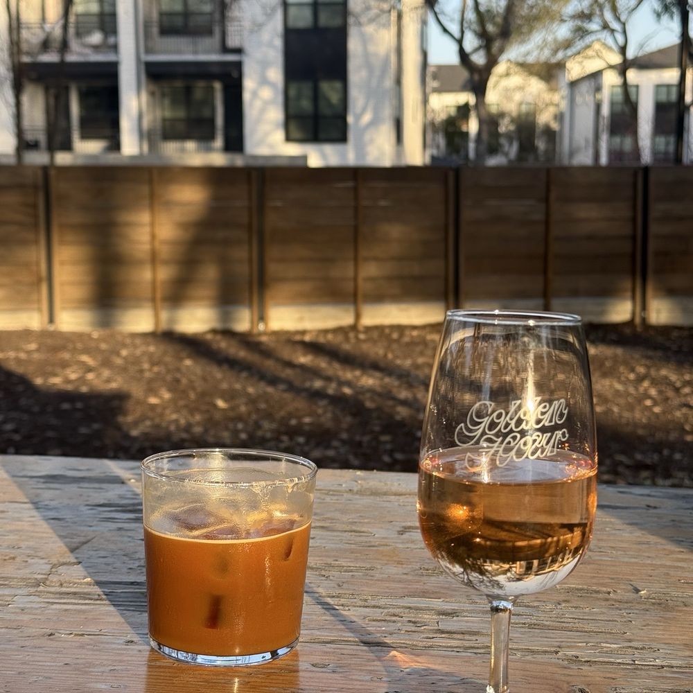 Golden Hour - Espresso Tonic & Rosé - Wine Bars Near Me - Austin, Texas Golden Hour - Espresso Tonic & Rosé - Wine Bars Near Me - Austin, Texas