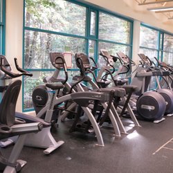 Karen Magnussen Community Recreation Centre - The cardio equipment at Karen Magnussen Community Reacreation Centre