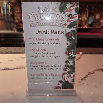 Frosty's Christmas Bar - Bars Near Me - Houston, Texas