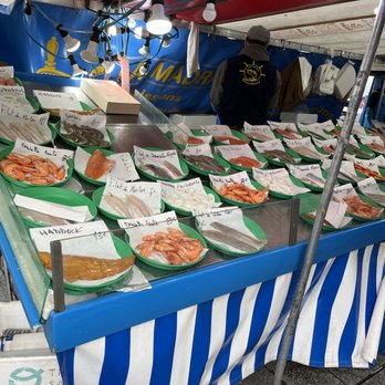 Marché Bastille - Seafood stalls - Farmers Market Near Me - Paris, 75