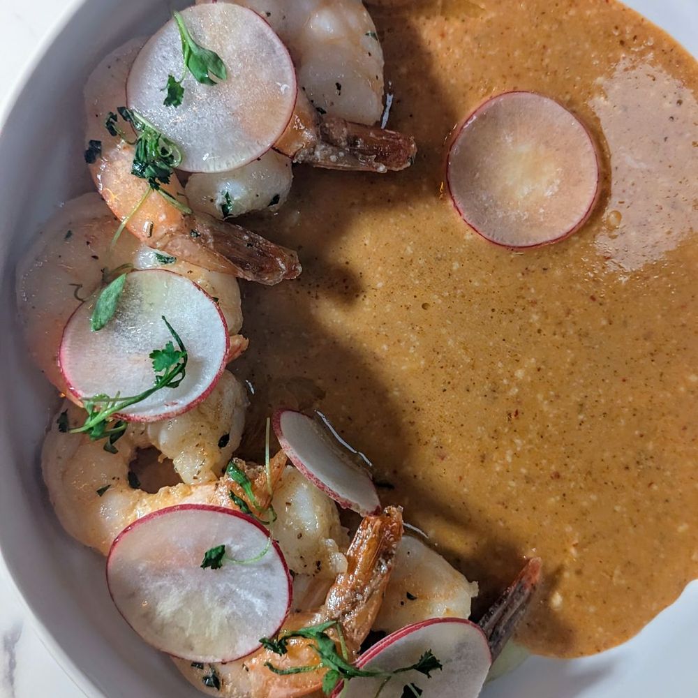 Massaman shrimp