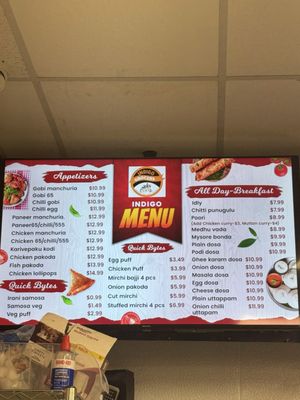 Menu photo 2 Indigo Grocers & Restaurant Phoenix, AZ