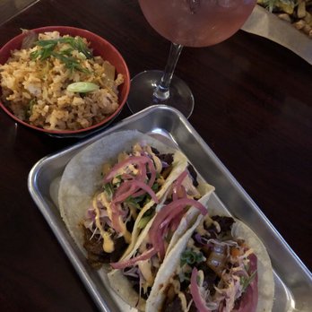X Vault Pub & Provisions - Kim chi rice and braised beef tacos, highly recommend both! - Pubs Near Me - South Paris, Maine X Vault Pub & Provisions - Kim chi rice and braised beef tacos, highly recommend both! - Pubs Near Me - South Paris, Maine